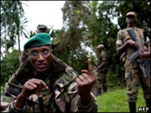 Talk or go, DR Congo rebel warns